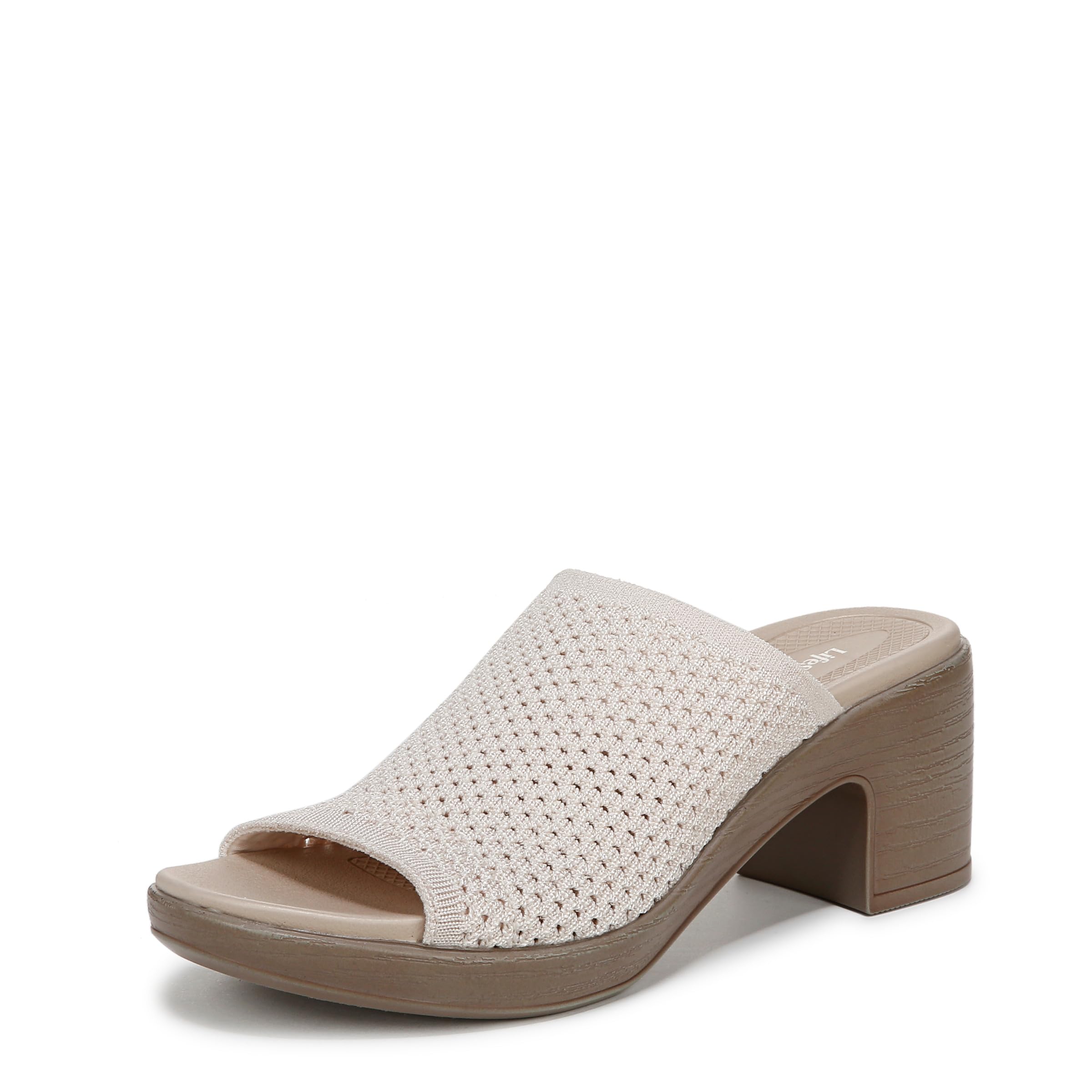 LifeStride Women's Ella Heeled Sandal Eggnog 7 M