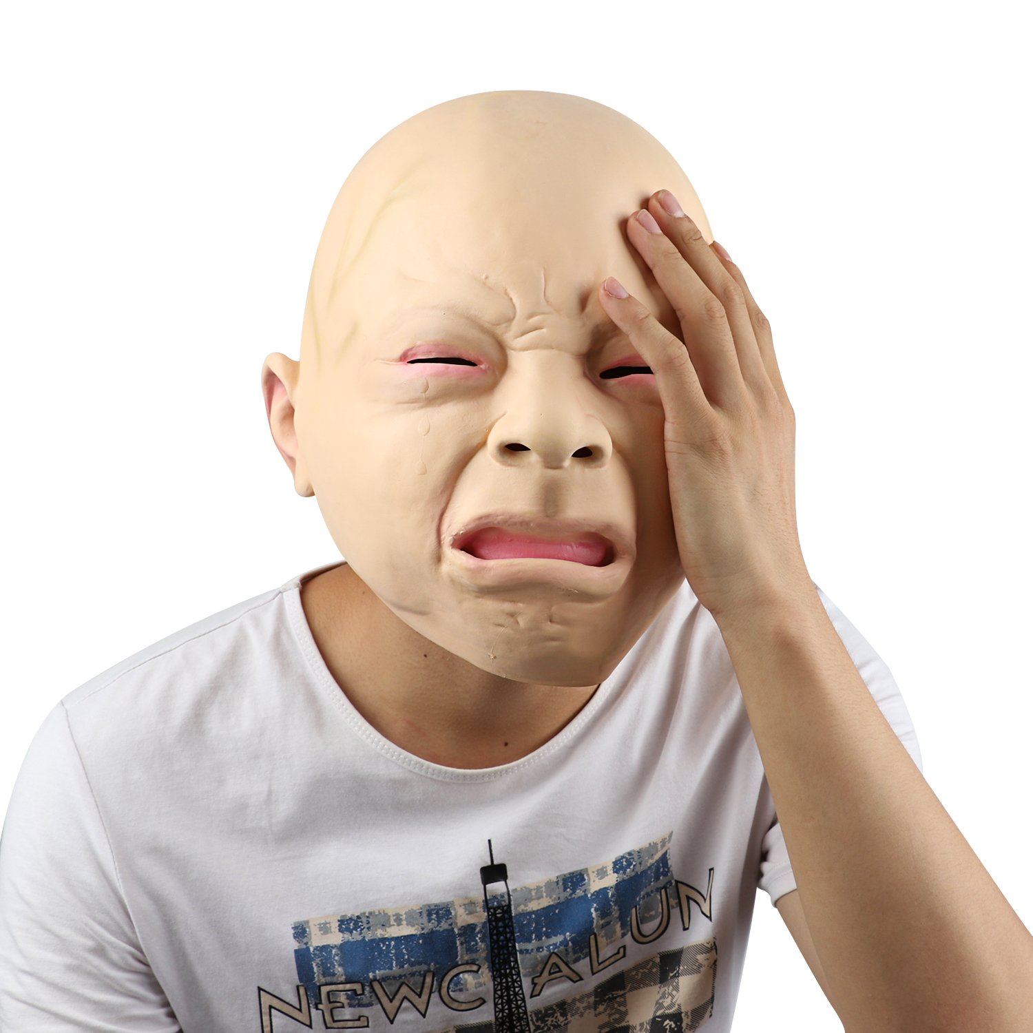 Supmaker Deluxe Novelty Halloween Costume Party Latex Animal Head Mask Horse head