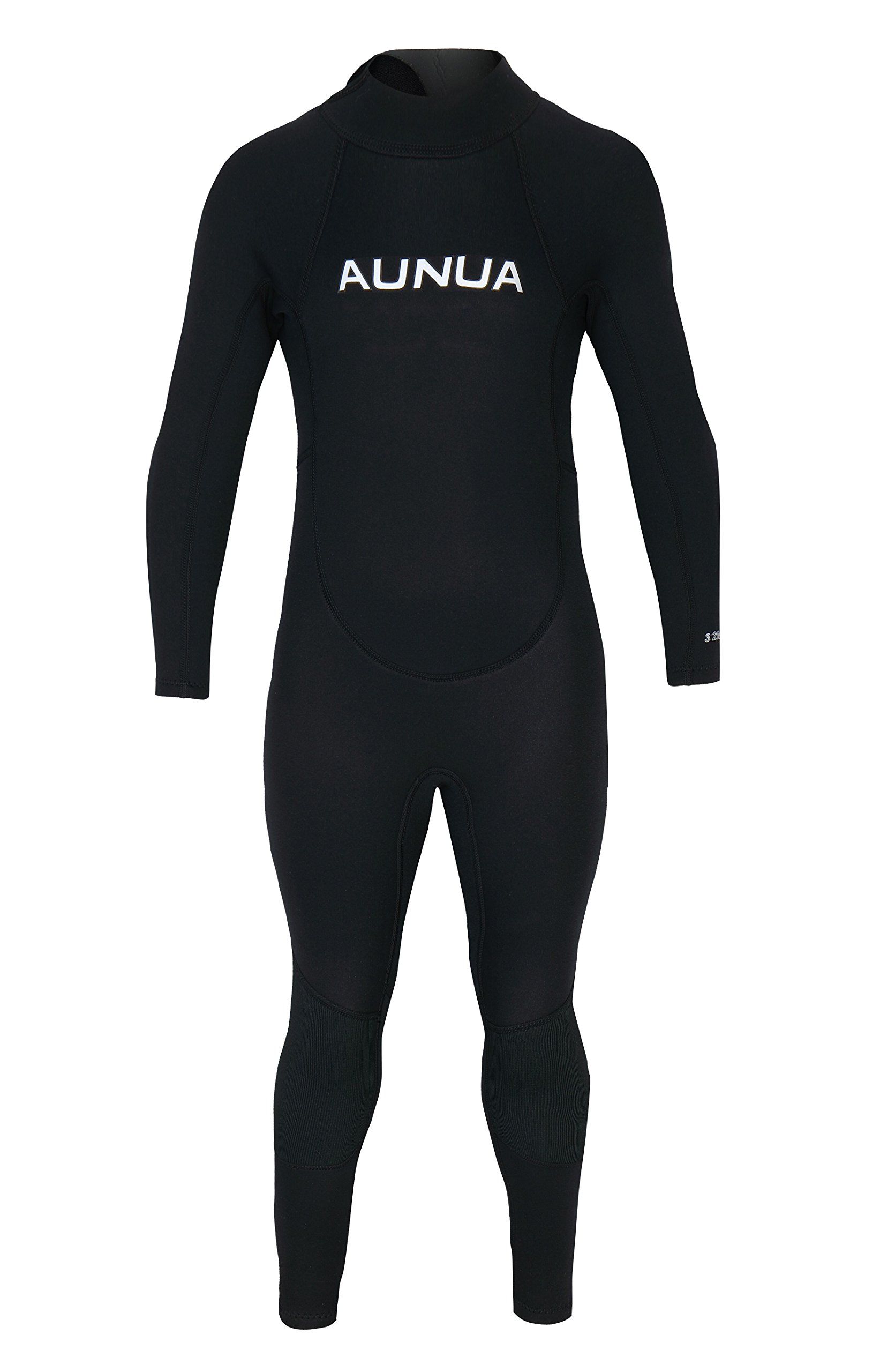 Aunua Youth 3/2mm Neoprene Wetsuits for Kids Full Wetsuit Swimming Suit