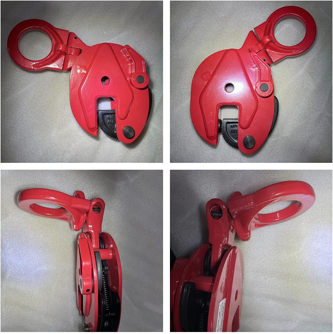 Pake Handling Tools Universal Vertical Plate Clamp - Heavy Duty Durable Lifting Clamp 4400 lb (2 Ton) Working Load Limit (WLL): Home Improvement