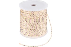 M METERXITY Recoil Starter Rope Pull Cord 2.5mm 50m Pull Starter Rope Nylon Pull Cord Pull Starter Rope for Mower/Chainsaw/Tr