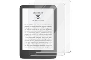 Bhqrjmv [2 Pack] Tempered Glass Screen Protector for All-new Kindle Paperwhite 6.8 Inch/Kindle Paperwhite Signature Edition 6.8-Inch (11th Generation),HD/Anti-Scratch/Anti-Fingerprint/9H Hardness