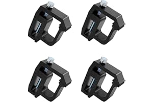 Ziciner 4 PCS Mounting Clamps Truck Caps Camper Shell, Heavy Duty Truck Bed Clamps, Canopy Clamps and Ladder Rack, Compatible with Silverado Sierra 1500 2500 3500, Ram1500 2500 3500, F150 F250