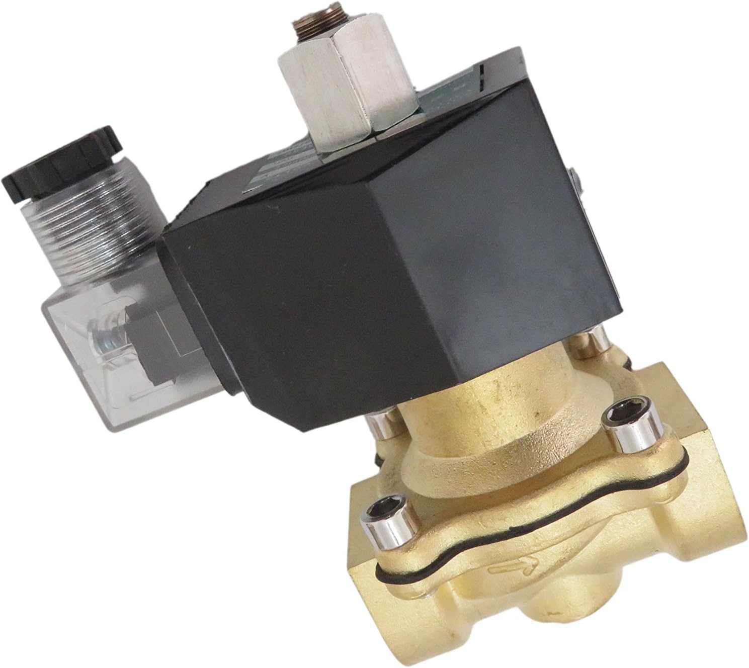 3/4 inch Normally Open NO 12V DC VDC Brass Solenoid Valve NPT(Replace Part Number# 43237-2)