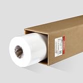 Plotter Paper Direct 24in x 40ft Premium Polyester Matte Canvas Roll, 500 Denier, Quick Dry, Wide Format Inkjet Printer Compatible, Perfect for Fine Art, Photography, Archival Quality Prints