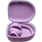 Headphone Headset Case Compatible with JBL, Beats, Sony, Soundcore Anker, Raycon, TOZO, SteelSeries, Logitech, Jabra, Bose, Audio-Technica, Sennheiser Headphones, Light Purple