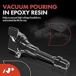 A-Premium Set of 6 Ignition Coil Packs Compatible