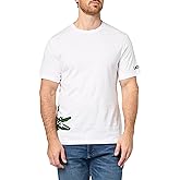 Lacoste Mens Big Croc Print Regular Fit Pajama T-Shirt (Amazon Exclusives)