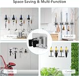 homeasy Mop Broom Holder 4 Pcs Stainless Steel Self Adhesive Wall Mount view 6
