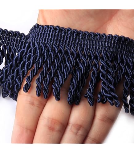 DecoPro Bleu Marine 3,8 Cm Style # 0150SB Couleur : Bleu Marine – J3 (vendu Au Mètre