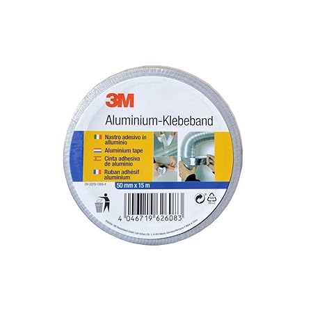 3M Aluminium Klebeband Tape 50mm x 15m
