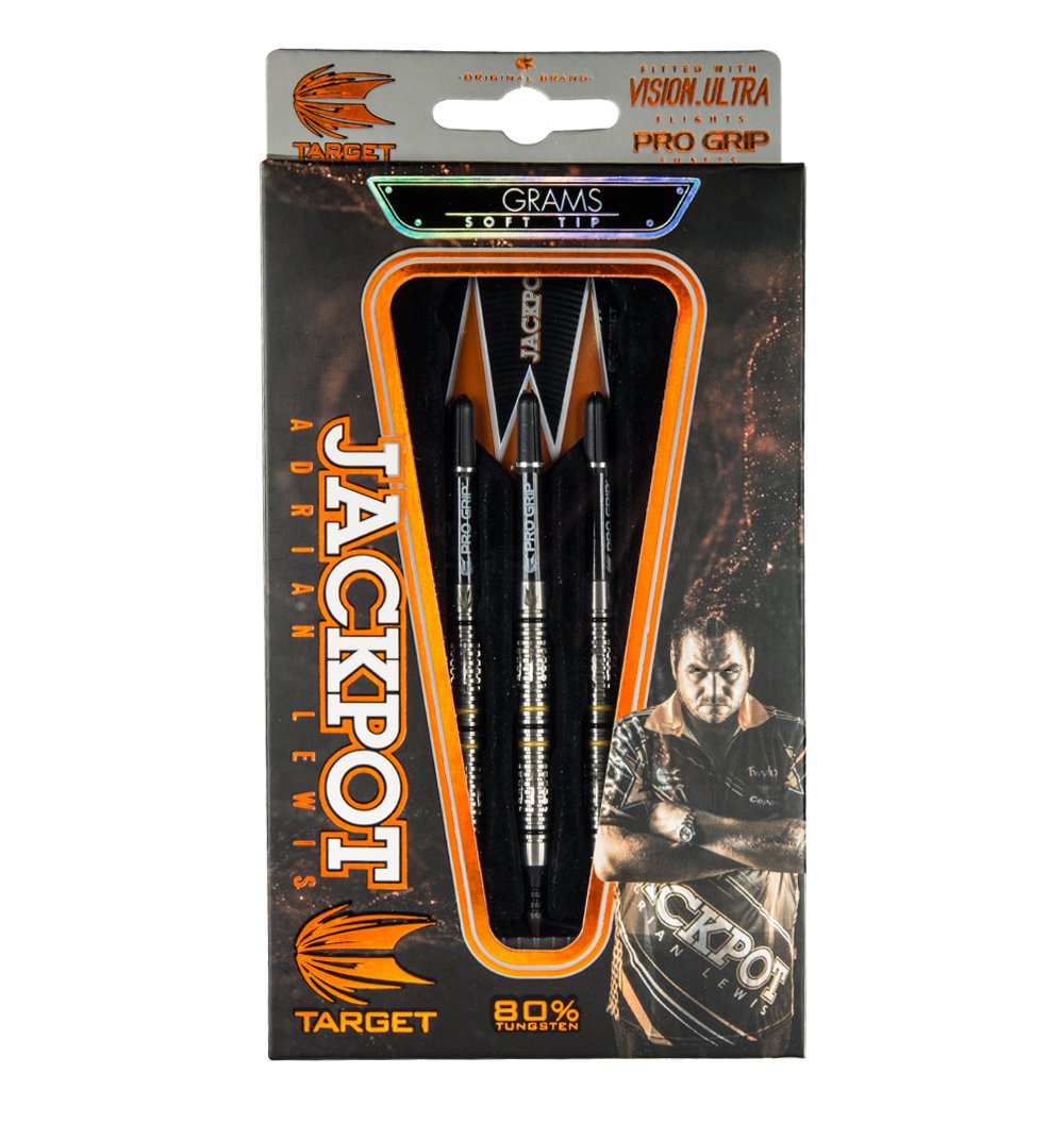 Target Darts Adrian Lewis 80% Soft Tip Darts