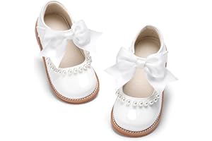 ESTINE Girls School Uniform Oxfords - Toddler Girl Mary Jane Dress Shoes for Wedding Party