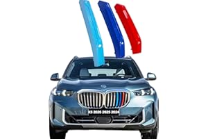 VaisbyTown Automotive Grille Inserts for BMW X5 G05 2026 2025 2024 (NOT for M60i, Base) 7 Grilles,Front Grill Accessories