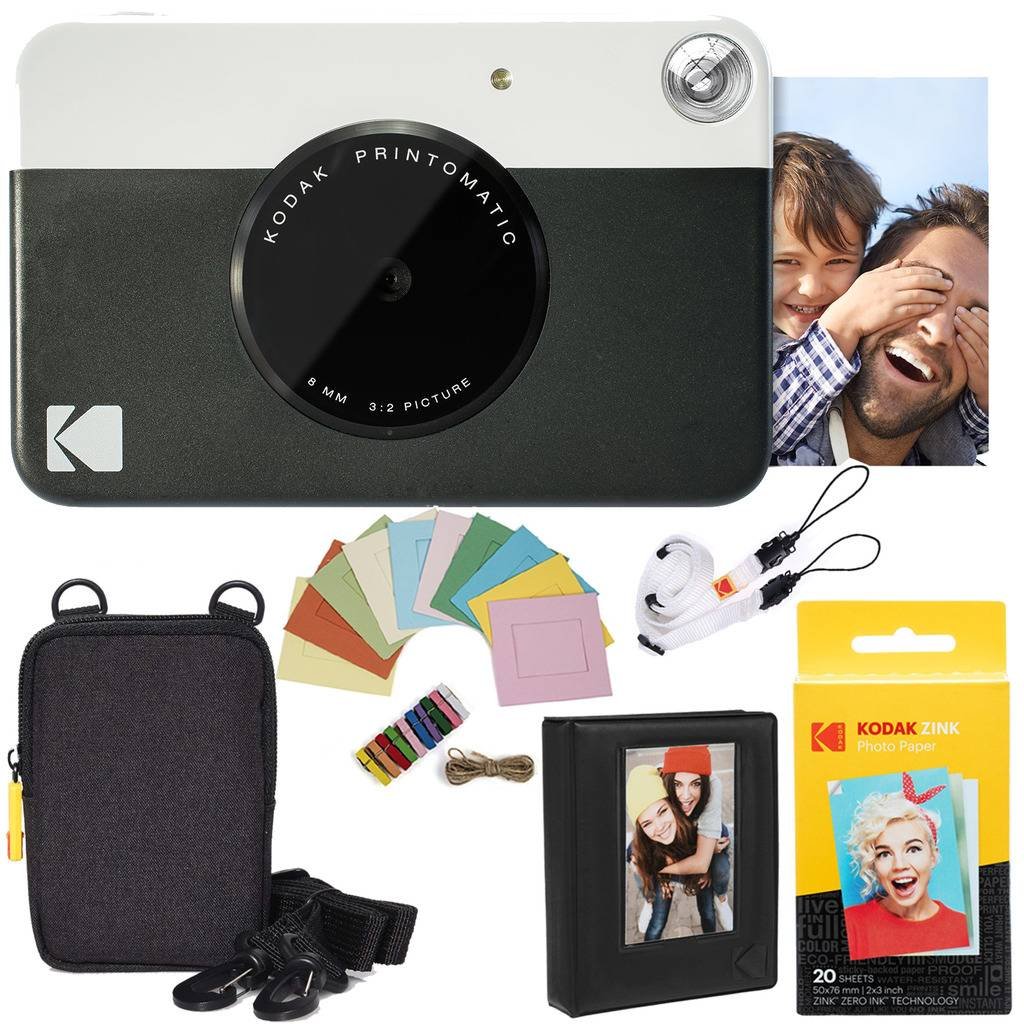Kodak Printomatic Instant Camera Bundle