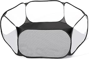 HEOPEIS Kids Ball Pit, Blue Large Pop Up Toddler Ball Pits 47inches Play Tent for Toddlers Girls Boys for Indoor&Outdoor Play Tent with Carry Tote, Balls Not Included (Black)