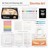 Shuttle Art 44 Pcs Magic 3D Foam Texture Painting Kit view 2
