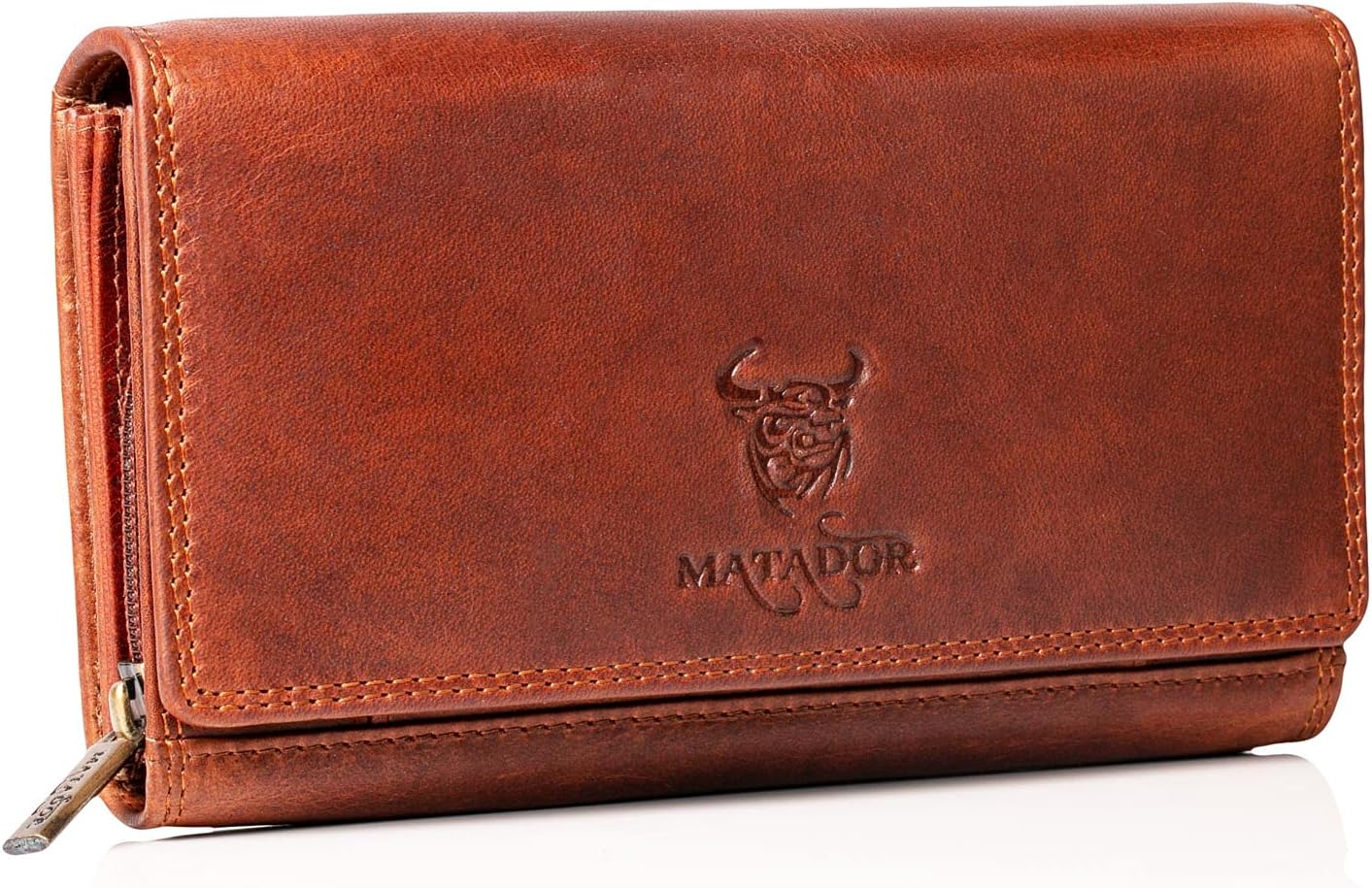 MATADOR Prag Women's Large Leather Wallet with Elegant Gift Packaging Luxury RFID Purse Women's Large Purse Many Compartments Elegant Women's Leather Wallet Large Large