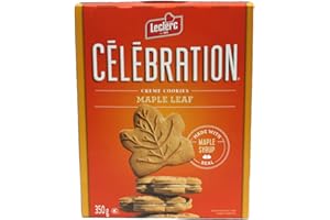 creme cookie maple leaf