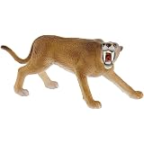 Figurine Animal – Loup Gris Plastoy, Pour Collection Ou Jeu, Petite Taille