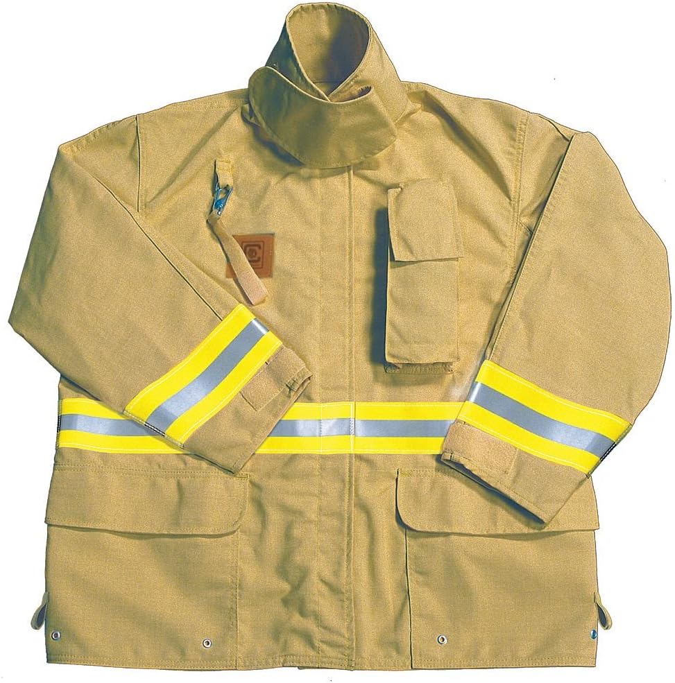 Fire Dex - FS1J0571 - Turnout Coat, Tan, XL, Nomex