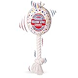 Blow Pop Plush & Rope Dog Toy – Scented Squeaky