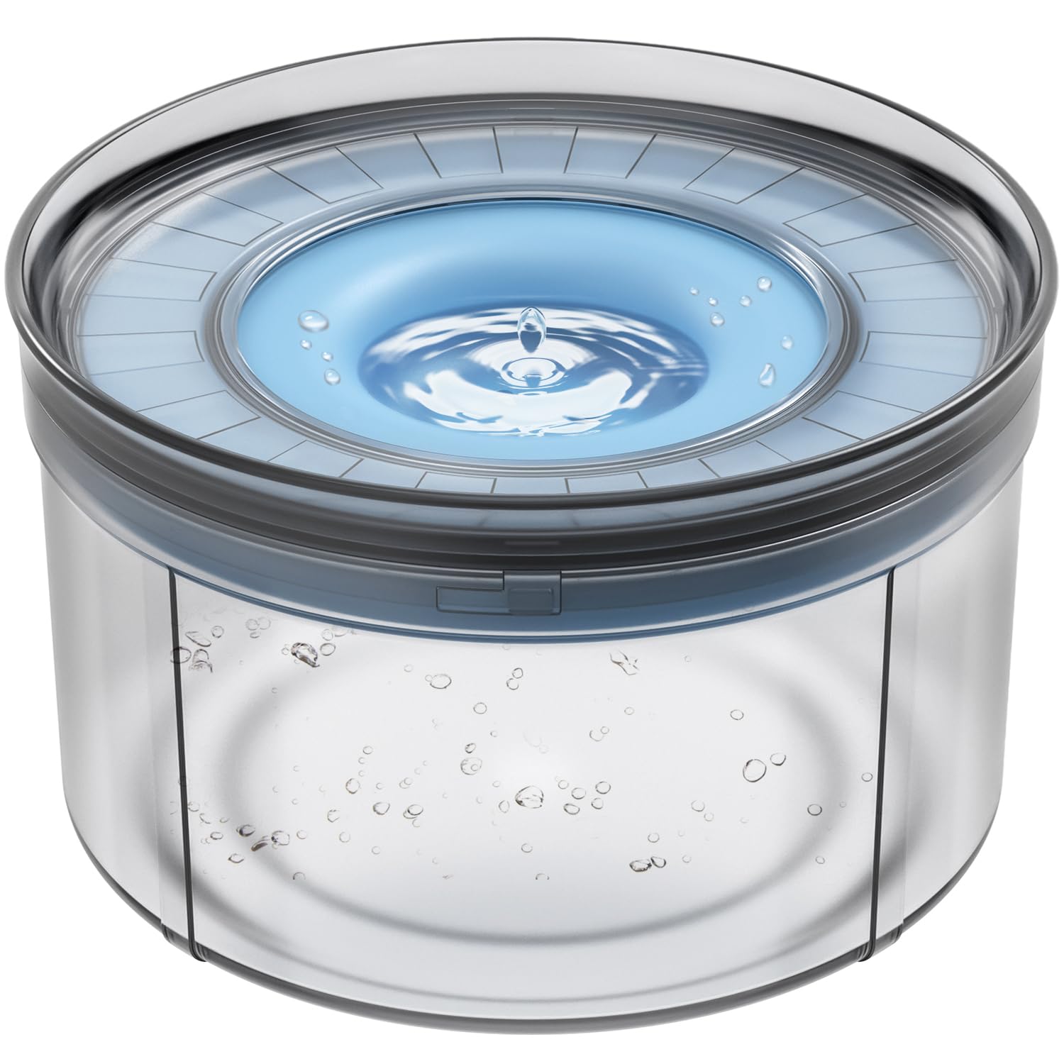 Photo 1 of Techphardo 1Gallon No Spill Dog Water Bowl-3.8L Large Capacity, BPA-Free, Anti-Splash & Anti-Digging Design with Non-Slip Base, for Messy Drinkers