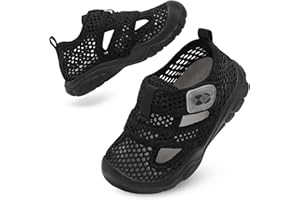 Centipede Demon Toddler Sandals for Boys Girls Qucik Dry Kids Water Sandals Outdoor Breathable Aqua Shoes Lightweight Summer Barefoot Shoes for Swim Pool Beach