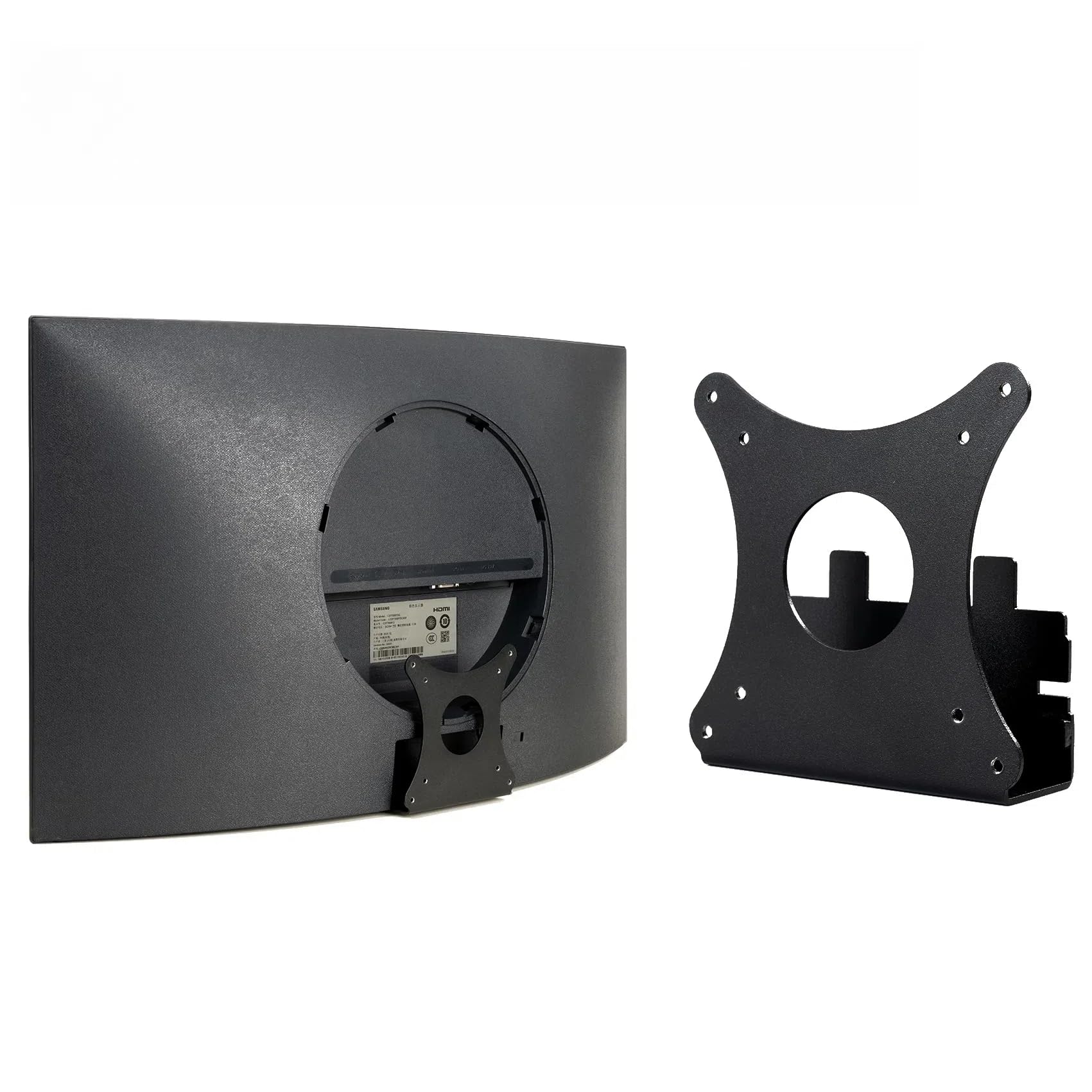 Photo 1 of Monitor Arm/Mount VESA Bracket Adapter Compatible with CF27T55 | CF32T55 | 32" S39C | 27" S39C Curved 27" and 32" Curved Display Monitor T55 and S39C Series VESA 100 * 100mm 75 * 75mm