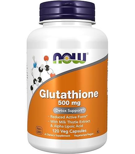 now foods glutathione 500 mg 120 veg capsules NOW Foods, Glutathione, 500 mg, 120 Veg Capsules