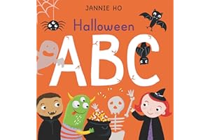 Halloween ABC: (A Sturdy Alphabet Board Book for Babies, Toddlers, and Preschoolers) (Jannie Ho' ABCs)