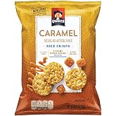 Quaker Popped Rice Snacks, Caramel Corn, 60 Count