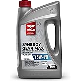 TRIAX Synergy Gear Max 75W-90 GL-5 Limited Slip, Ultra Long Drain 500k Miles, Manual Transmission, Gear/Differential Lubricant (1 Gallon)
