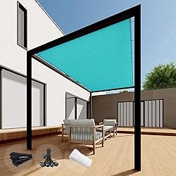 SunnyRoyal 17'x17' Sun Shade Sail Straight Edge