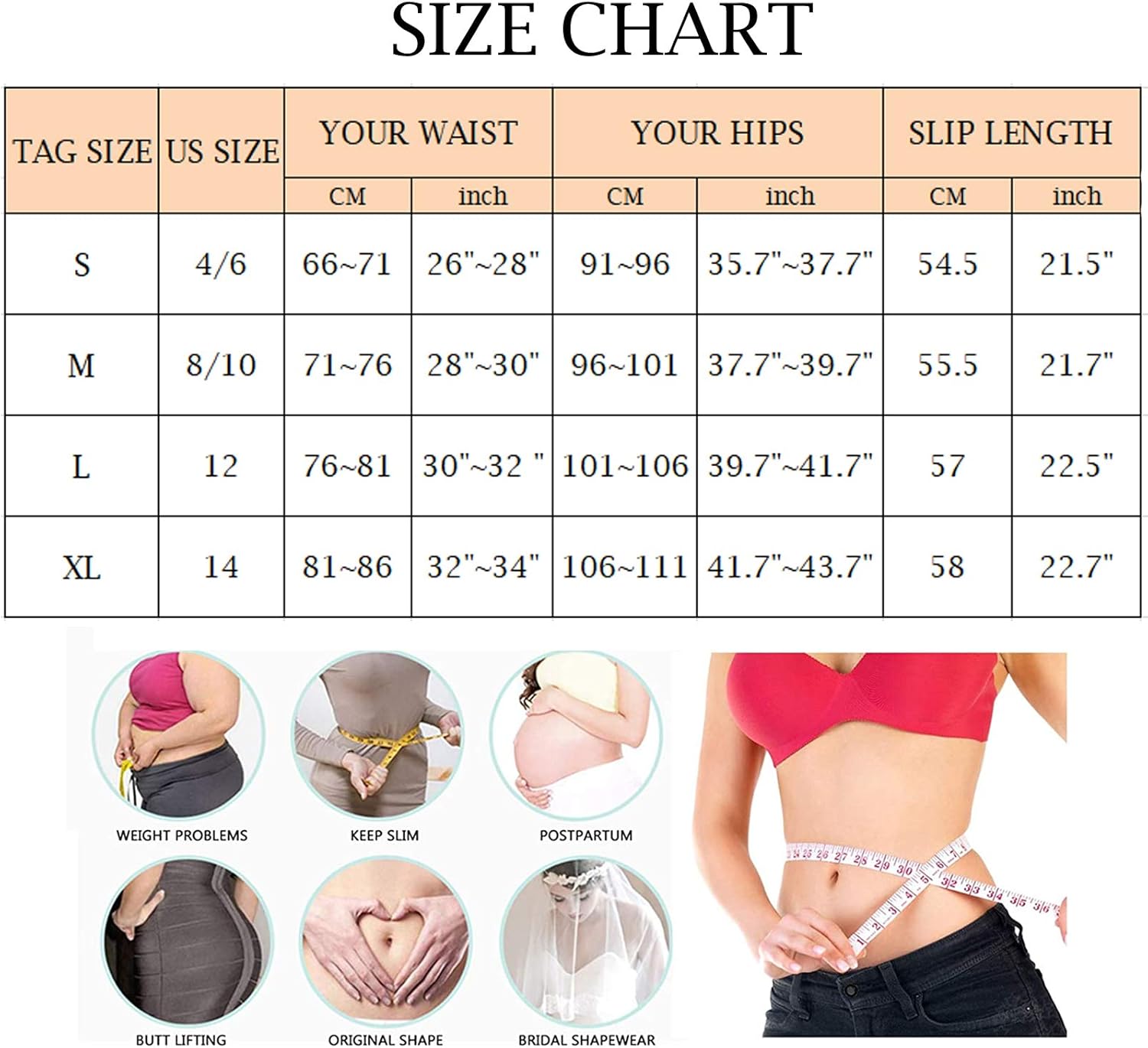 JOYSHAPER Half Slips for Women Under Dresses High Waist Tummy Control Shapewear Dress Slip Body Shaper Skirt at  Women’s Clothing store