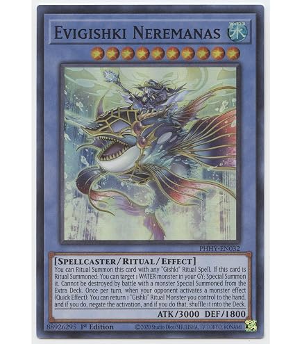 Yu-Gi-Oh! - Evigishki Mind Augus (HA05-EN051) - Hidden Arsenal 5 - 1st Edition Secret Rare Card - View #6