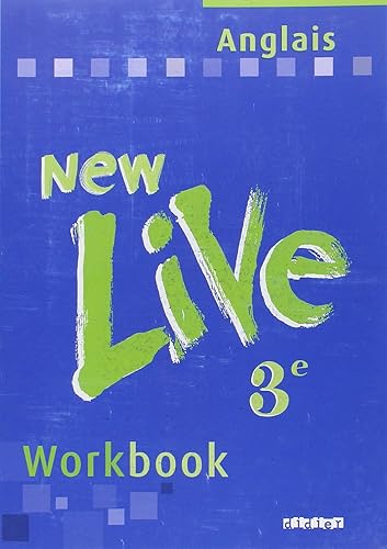 Download New Live : Anglais, 3ème LV1, Workbook PDF