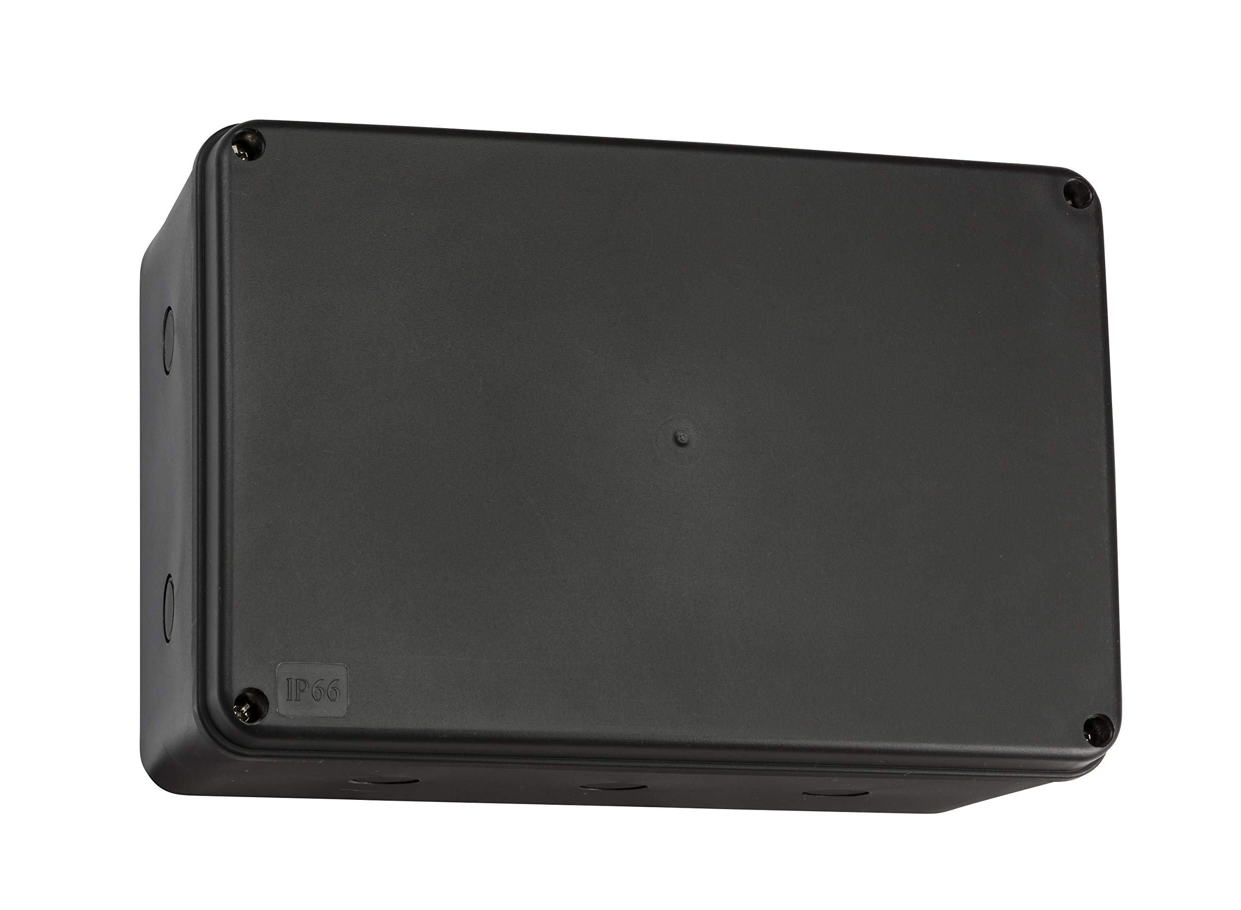 Knightsbridge JB0010BK Extra Large IP66 Weatherproof Enclosure in Black — image 1