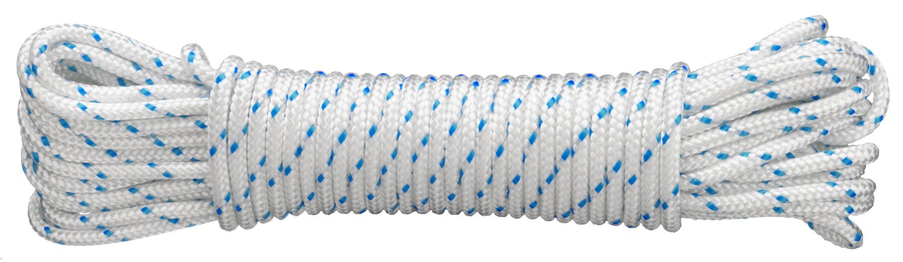 CONNEX DY2702880 4mm/ 20m PES Cord - White/Blue