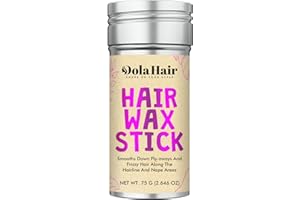 Dolahair Hair Wax Stick - Flyaway Control and Styling Pomade for Kids, Women, and Men - Hair Bun Maker and Accessorie stocking stuffers for teen girls (1 Pack of Wax)