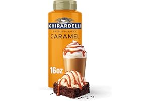GHIRARDELLI Premium Caramel Sauce, 16 oz Bottle