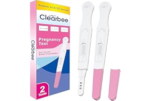 Acessorz Fake Prank Joke Pregnancy Test Always Positive - April Fool's Day Practical Joke, Prank, Gag, False Pregancy Test Kit, 2 Pack Pink
