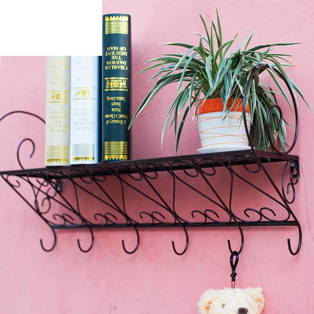 shelf/bathroom rack/kitchen/Shelf rack/coat rack/wall shelf/Meaty snow job-A