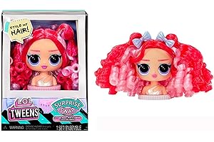 L.O.L. Surprise! Tweens Surprise Swap Styling Heads Including Fabulous Hair Accessories and Gorgeous Hair – Great Gift for Ki