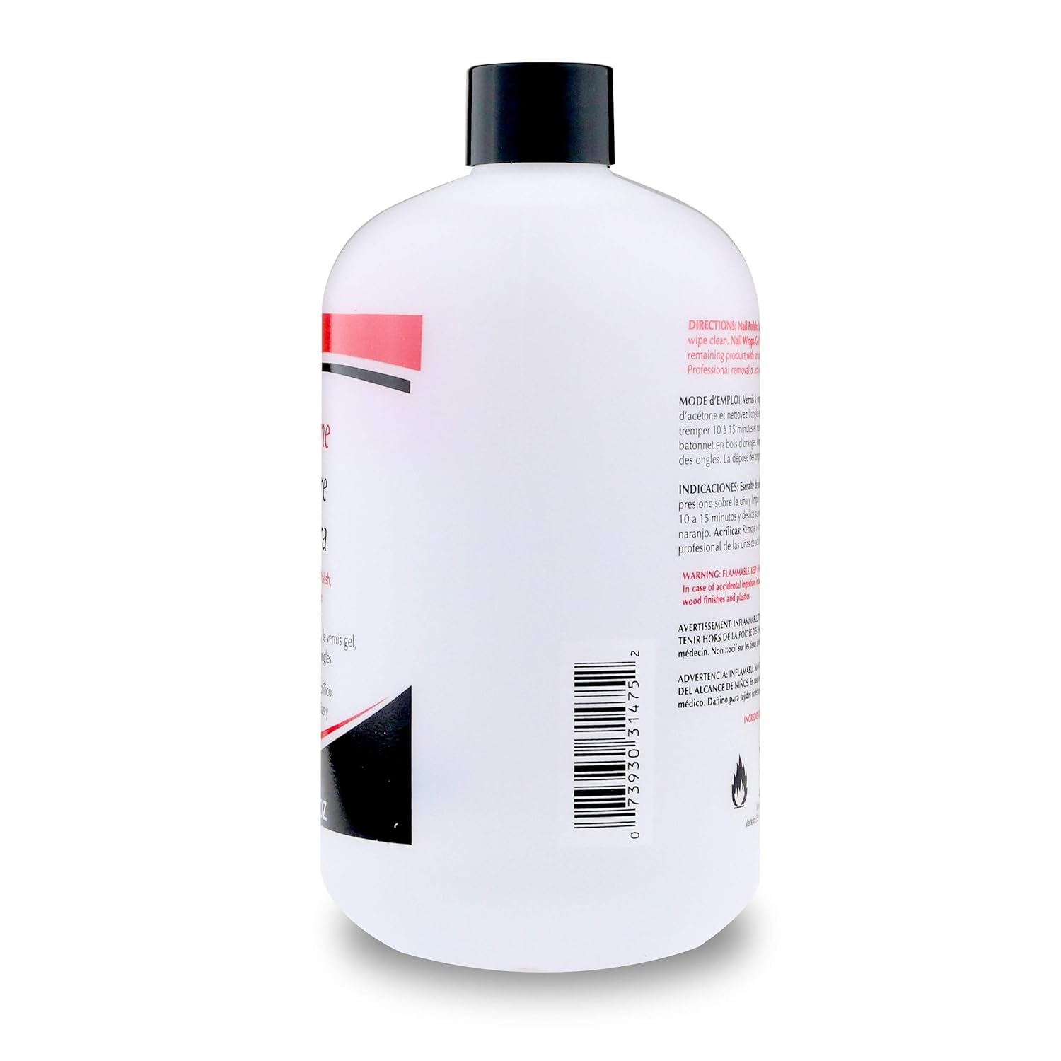 Super Nail Pure Acetone, 16 fl. oz. : Nail Polish Removers : Beauty
