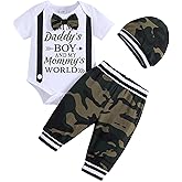 KIMI BEAR Baby Boy Clothes Infant Newborn Fall Winter Outfits Long Sleeve Letter Print Romper + Hat + Pants Set