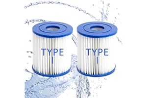 CYXG Pool Filter Cartridges Pool Filters, Cartridge for Above Ground Pool Filter, Cartridge Accessory for Use in 300 Gallon Easy Set Pool Filter Pump (2 Pack, Type I)