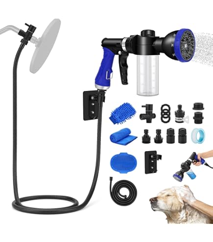 Cabezal De Ducha Portátil Para Botella De Agua - Pulverizador Para Mascotas, Jardín, Camping, Bajo Consumo