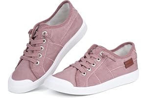 JENN ARDOR Womens Comfortable Elastic Shoes Stylish Canvas Fashion Sneakers Cute Lightweight Slip On Shoes Casual Flats for Walking