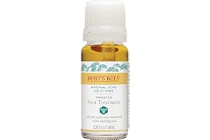 Burt's Bees Natural Acne Solutions Targeted and Minimizing Spot Treatment for Oily Skin, 0.26 Oz (Package May Vary)